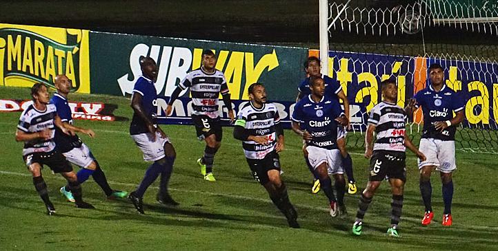 XV saiu na frente, virou a virada e depois manteve forte pressão mas não empatou com o São Bento. Foto: XV - Oficial - Foto: XV - Oficial