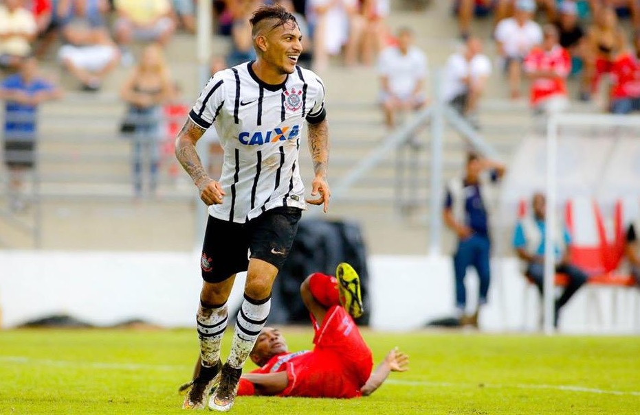 Guerrero marcou das vezes na vitória do Corinthians sobre o Capivariano - F: Daniel Augusto Jr/Agência Corinthians