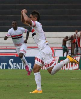 Gimenez comemora seu belo gol diante do São Paulo. Foto: Botafogo - Oficial