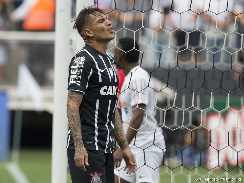 Guerrero perdeu várias chances: Tarde atípica no Corinthians - Daniel Augusto Jr/Agência Corinthians