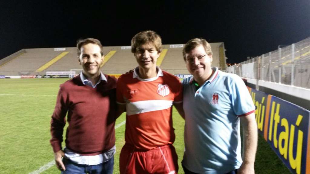 Rodrigo Proença, Ivan Baitello e Antonio Claudio Pazzionotto