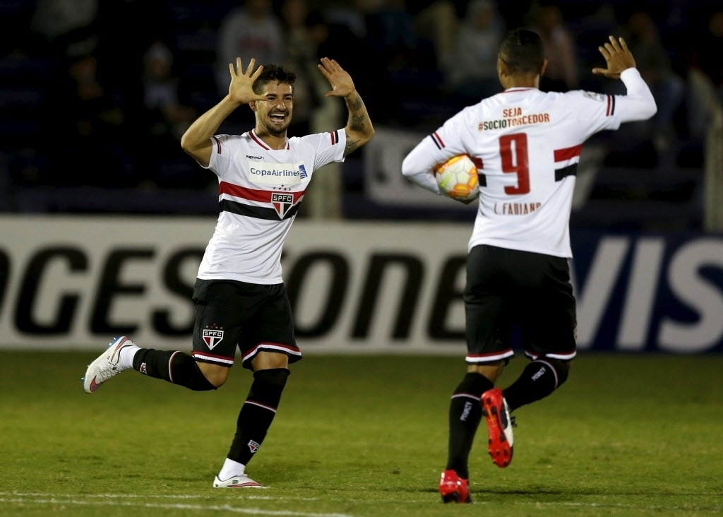 Pato e Luis Fabiano, os artilheiros do São Paulo