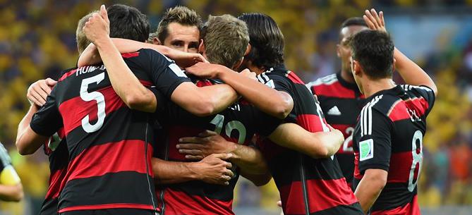 Alemanha deitou e rolou nas semifinais da Copa do Brasil contra o brasileiros na goelada história de 7 a 1