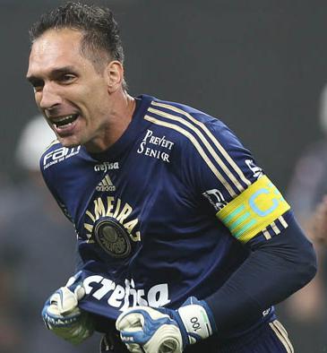 Goleiro Fernando Prass foi heroi do Palmeiras ao defender dois pênaltis