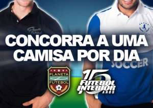 Portal FI sorteia mais cinco camisas nesta semana. Vejam os primeiros ganhadores!