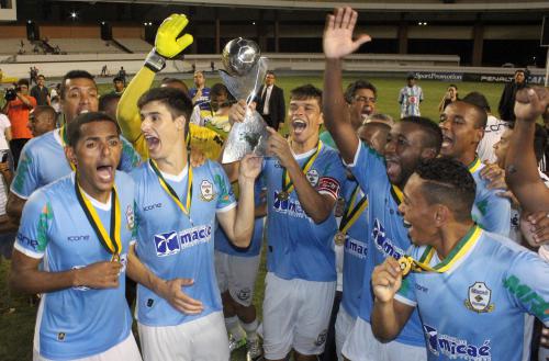 O Macaé foi o campeão da Série C de 2014