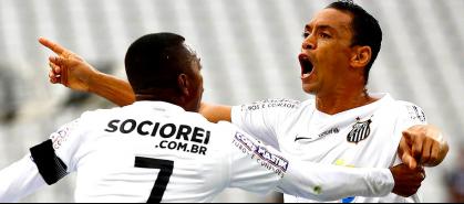 Robinho e Ricardo Oliveira em grande forma são as armas do Santos na final do Paulistão