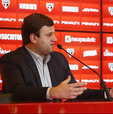 Diretor de marketing Vinícius Pinotti