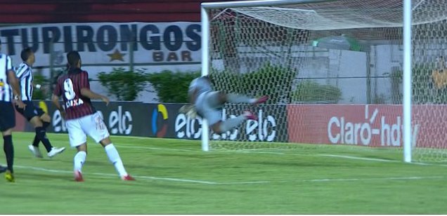 Atlético pressionou, mas não passou pela defesa do Tupi