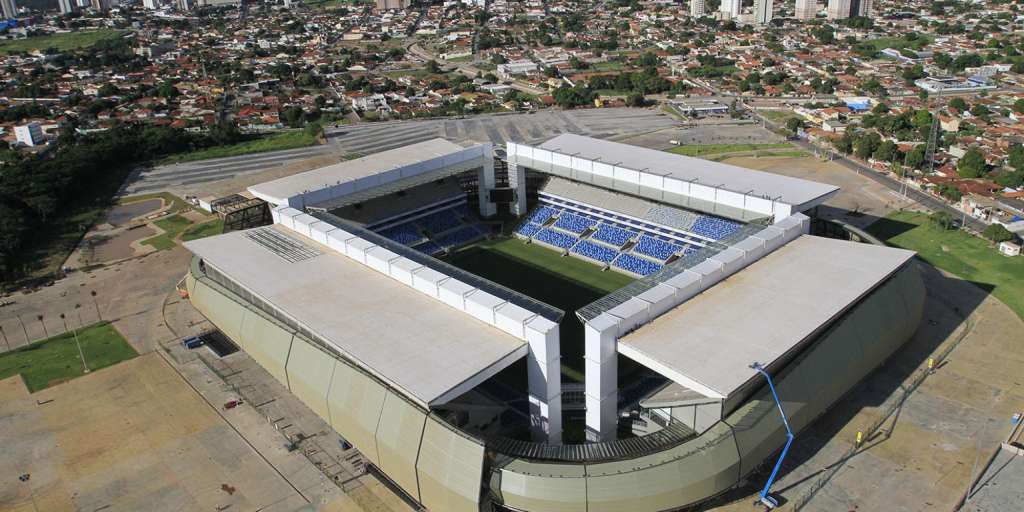 Arena Pantanal foi abandonada após a Copa do Mundo