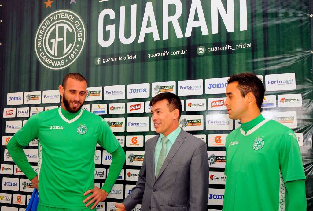 Rafael Santos e Lenon foram apresentados nesta quarta-feira - Divulgação