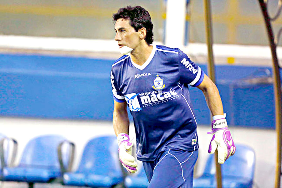 Ricardo Berna, ex-Fluminense, é o líder do Macaé para a Série B
