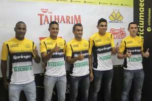 Série B: Criciúma apresenta cinco reforços e pensa no confronto com ABC