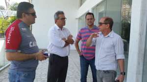 Série C: Hermano Morais toma posse da presidência do América-RN e visita obras na Sede Social