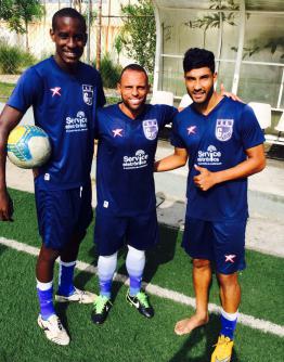 Rodnei, à esquerda, é a mais nova alternativa ofensiva do Guarulhos para entrar no G4 do Grupo 3