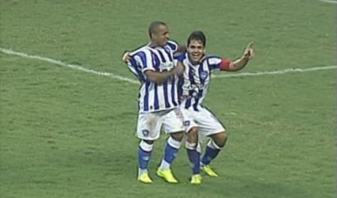 Fahel marcou na vitória do Paysandu contra o Ceará