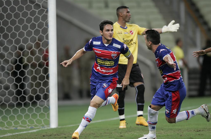 Lima abriu o placar para o Fortaleza contra o Vila Nova na Série C - Bruno Gomes 