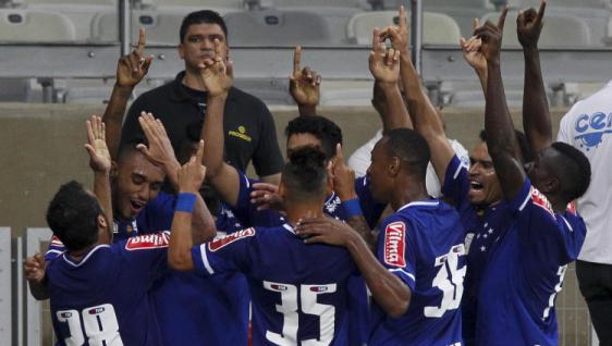 Time alternativo do Cruzeiro usou alguns jogadores que estavam encostados há vários meses. Washington Alves - Light Press