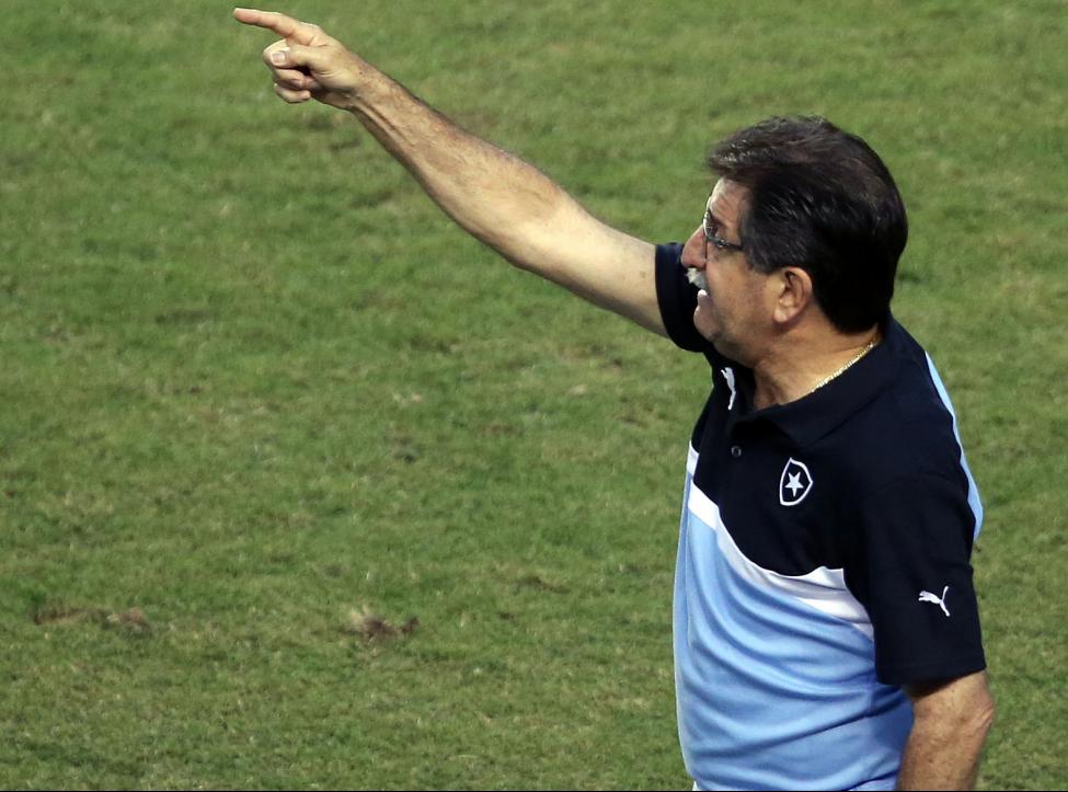Botafogo projeta título da Série B no comando de René Simões - Divulgação