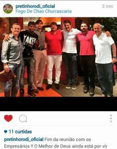 Foto no Instagram gera polêmica e especulações sobre saída de Rodinei da Ponte Preta