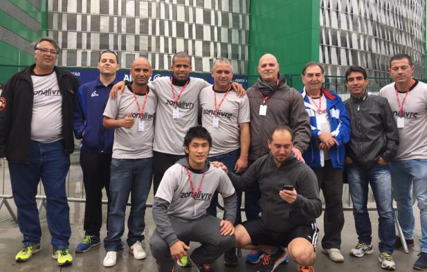 Participantes do 45º Curso de Treinadores visitaram as instalações de treinamento da Arena do Palmeiras