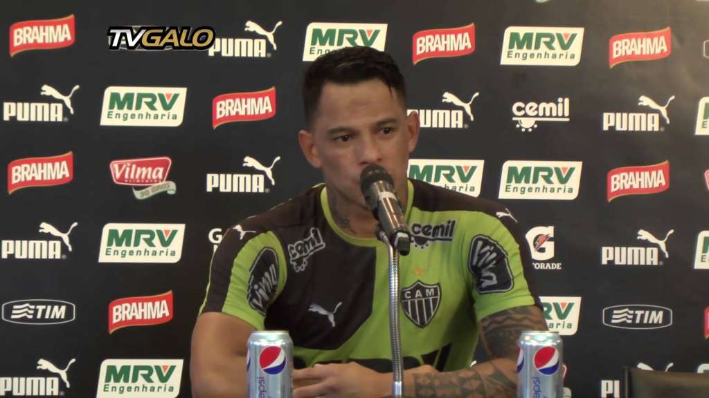 A entrada de Giovanni Augusto será a única novidade no Atlético-MG contra o Vasco