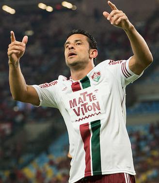 Com dois gols, um de pênalti, Fred bate recorde no Brasileirão com 107 gols