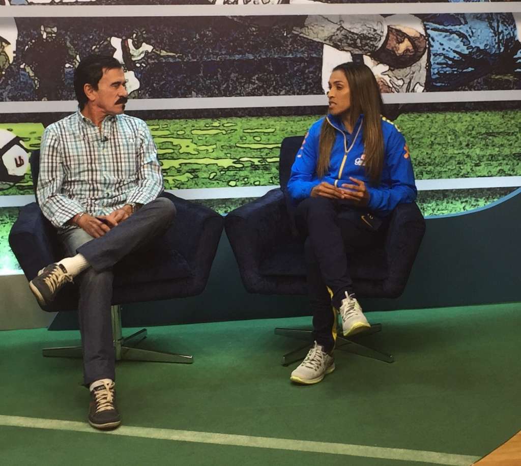 De craque para craque: Zenon bate papo com Marta