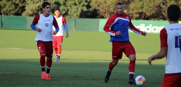 Bahia treinou nesta quinta-feira no CT do Palmeiras, e sexta-feira encerra preparativos no CT do São Paulo