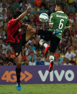 Sport brigou muito, até exagerou em alguns lances, no empate sem gols com o Fluminense