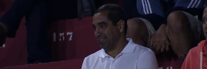 Zinho acompanhou de perto o duelo entre Guará e Portuguesa