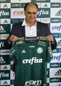Após ser apresentado, Marcelo Oliveira comanda primeiro treinamento no Palmeiras