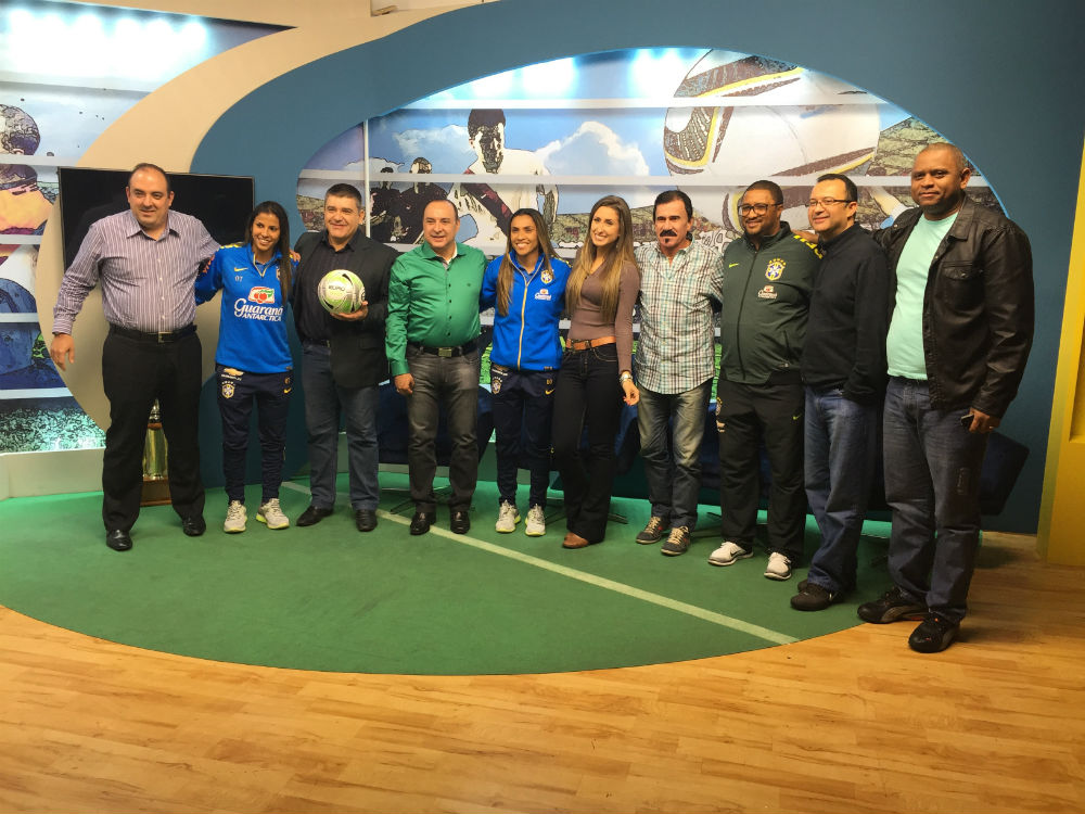 Camarote RF sempre recebe convidados ilustres