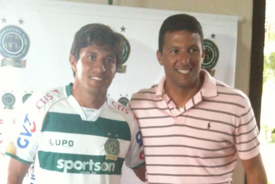 Rodrigo Arroz e Washington nos tempos de Guarani