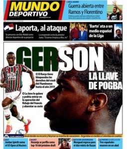 Gerson do Fluminense vira 