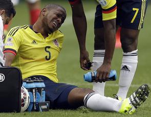 Valencia se machucou na Copa América