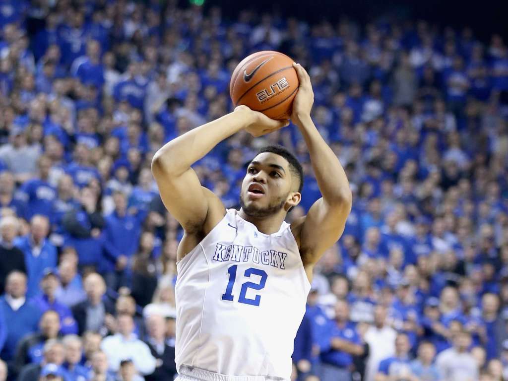 Karl-Anthony Towns foi selecionado pelo Minnesota Timberwolves