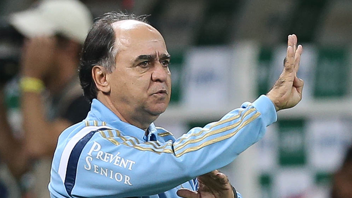 Marcelo Oliveira conquistou a primeira vitória no Palmeiras