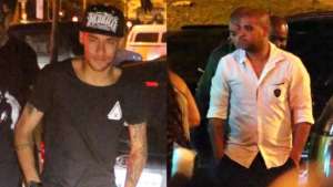 Eliminação? Neymar curte boate com Adriano Imperador no Rio de Janeiro