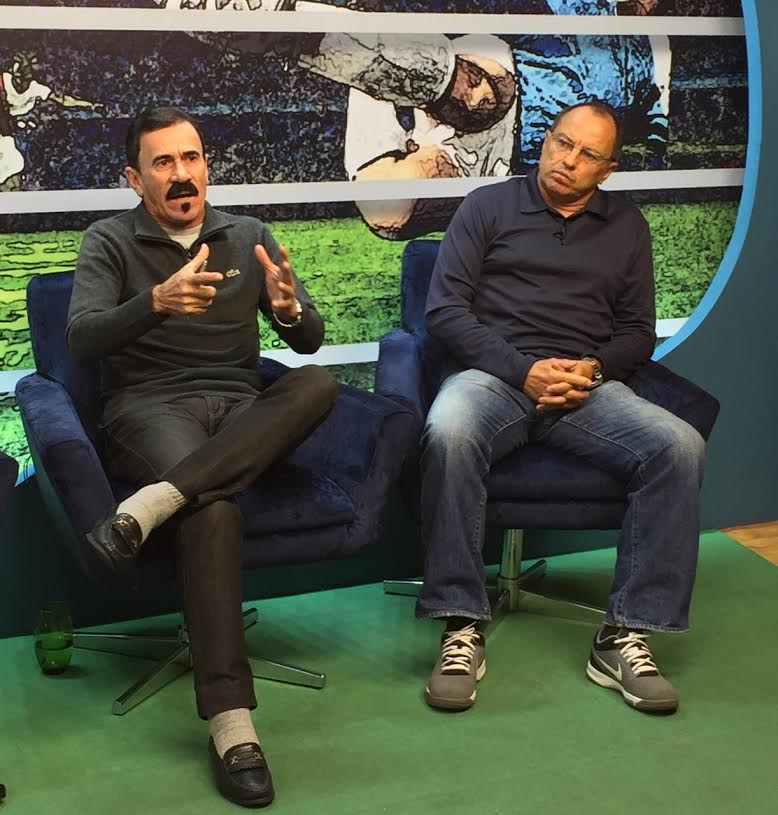 Zenon e Barbiéri, técnico que conquistou o acesso ao Campeonato Mineiro