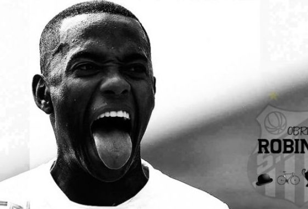 O Santos prestou homenagem ao atacante em seu site oficial