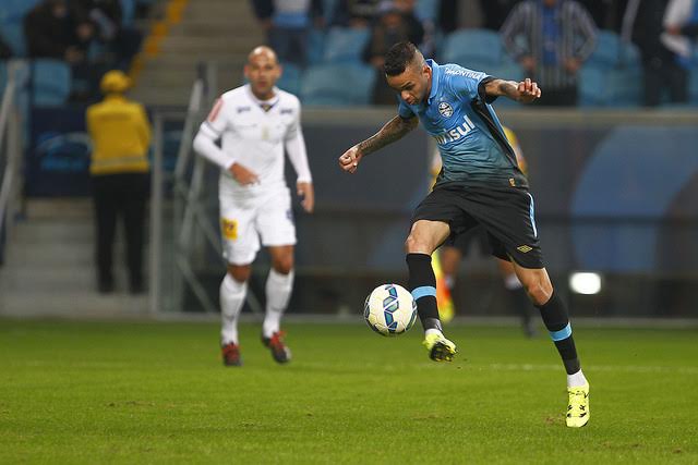 Luan foi um dos melhores em campo