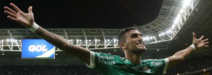 Rafael Marques tem sido principal atacante do Palmeiras, que vem de quatro vitórias seguidas