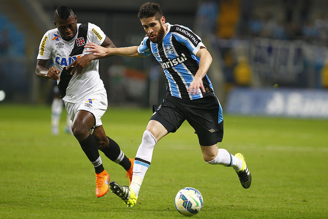 O Gremio bateu o Vasco e deixou a crise instaurada definitivamente no rival carioca. - Foto: Gremio.net