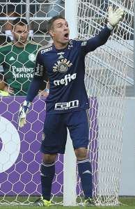 Por 'encontrão', Ricardo Oliveira e Fernando Prass se estranham após Palmeiras x Santos