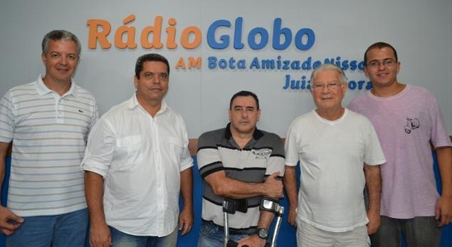 Ricardo Wagner, Marco Aurélio, Chico Cícero, Ivan Costa e Thiago Esteves.  