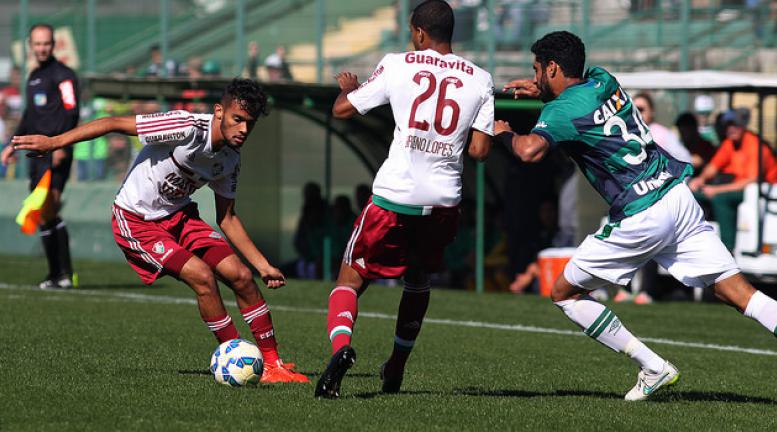 O Chapeconse venceu o Fluminense em casa com 2 gols do artilheiro Bruno Rangel. - Foto: Fluminense Oficial