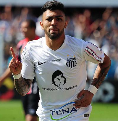 Gabigol voltando à velha forma no Santos Gabigol voltando à velha forma no Santos