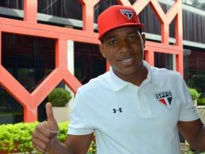 Reforço do São Paulo, Wilder faz primeiro treino no campo