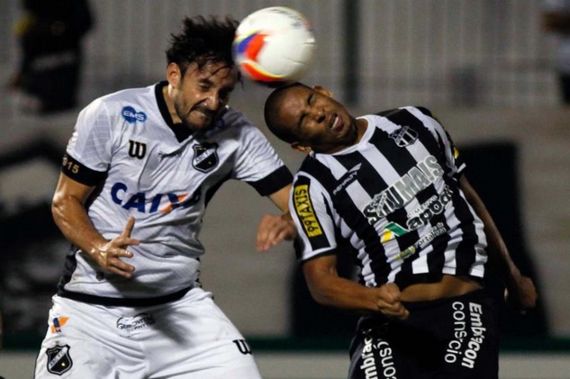Lance da vitória do Ceará, contra o ABC